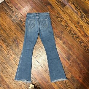MOTHER Blue Flare & Wide Leg Jeans